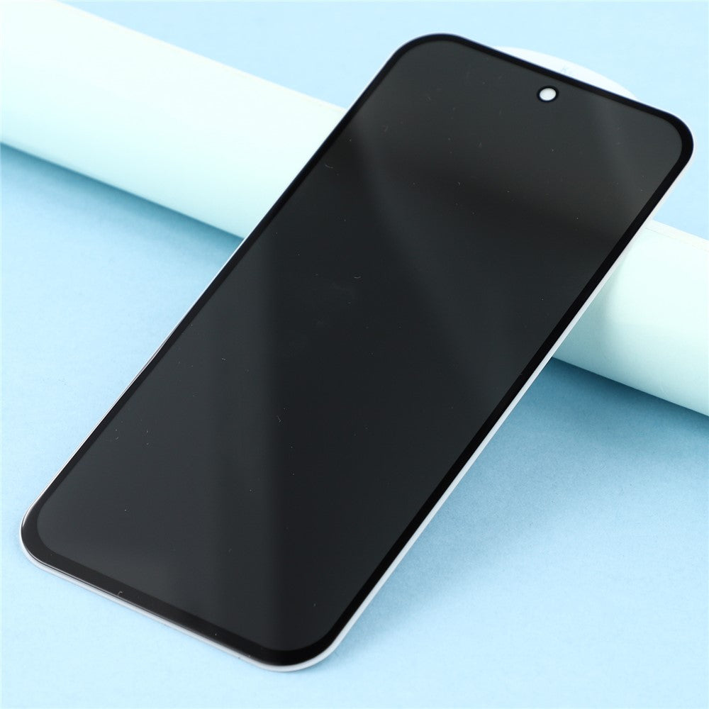 For Infinix Note 50 4G Anti-Peep Full Covering Front Screen Protector Silk Printing Tempered Glass Film