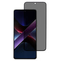 For Xiaomi Poco X7 Pro 5G  /  Redmi Turbo 4 5G Anti-Peep Tempered Glass Full Covering Silk Printing Screen Protector