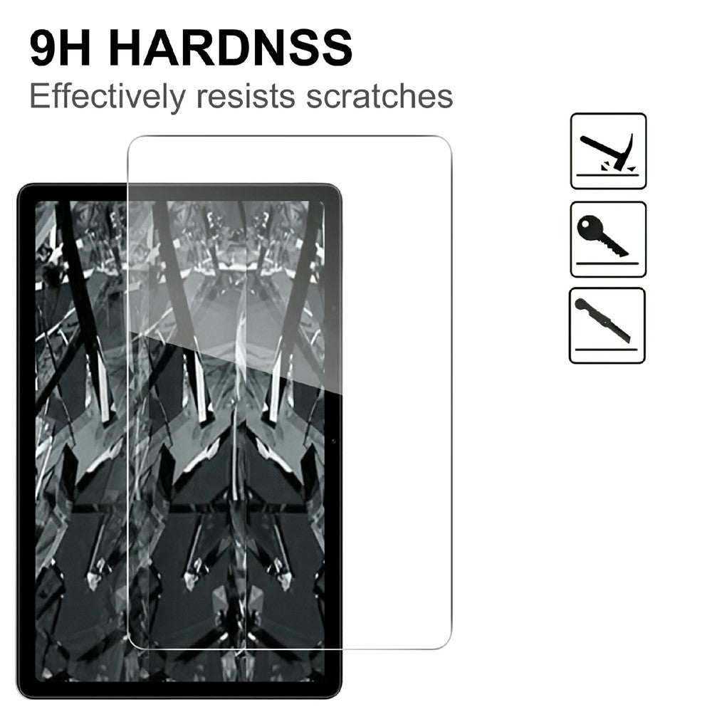 For Xiaomi Redmi Pad 2 Tempered Glass Screen Protector 2.5D Straight Edge Full Screen Film Full Glue