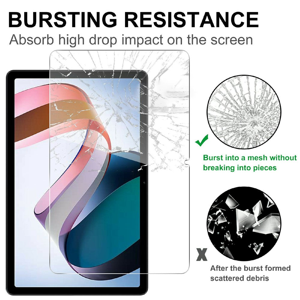 For Xiaomi Redmi Pad 2 Tempered Glass Screen Protector 2.5D Straight Edge Full Screen Film Full Glue