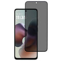 For Motorola Moto G56 5G Anti-Peep Tempered Glass Full Covering Silk Printing Screen Protector