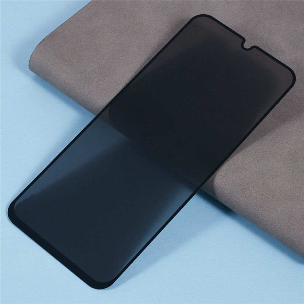 For Samsung Galaxy A07 5G / A07 4G / A06 4G / A06 5G Anti-Peep Tempered Glass Full Covering Silk Printing Screen Protector