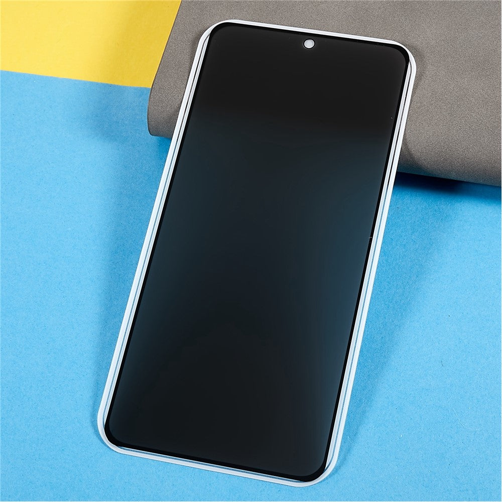 For Xiaomi 12T 5G / 12T Pro 5G / Redmi K50 Ultra 5G Anti-spy Full Covering Silk Printing Screen Protector Side Glue Anti-explosion Tempered Glass Film