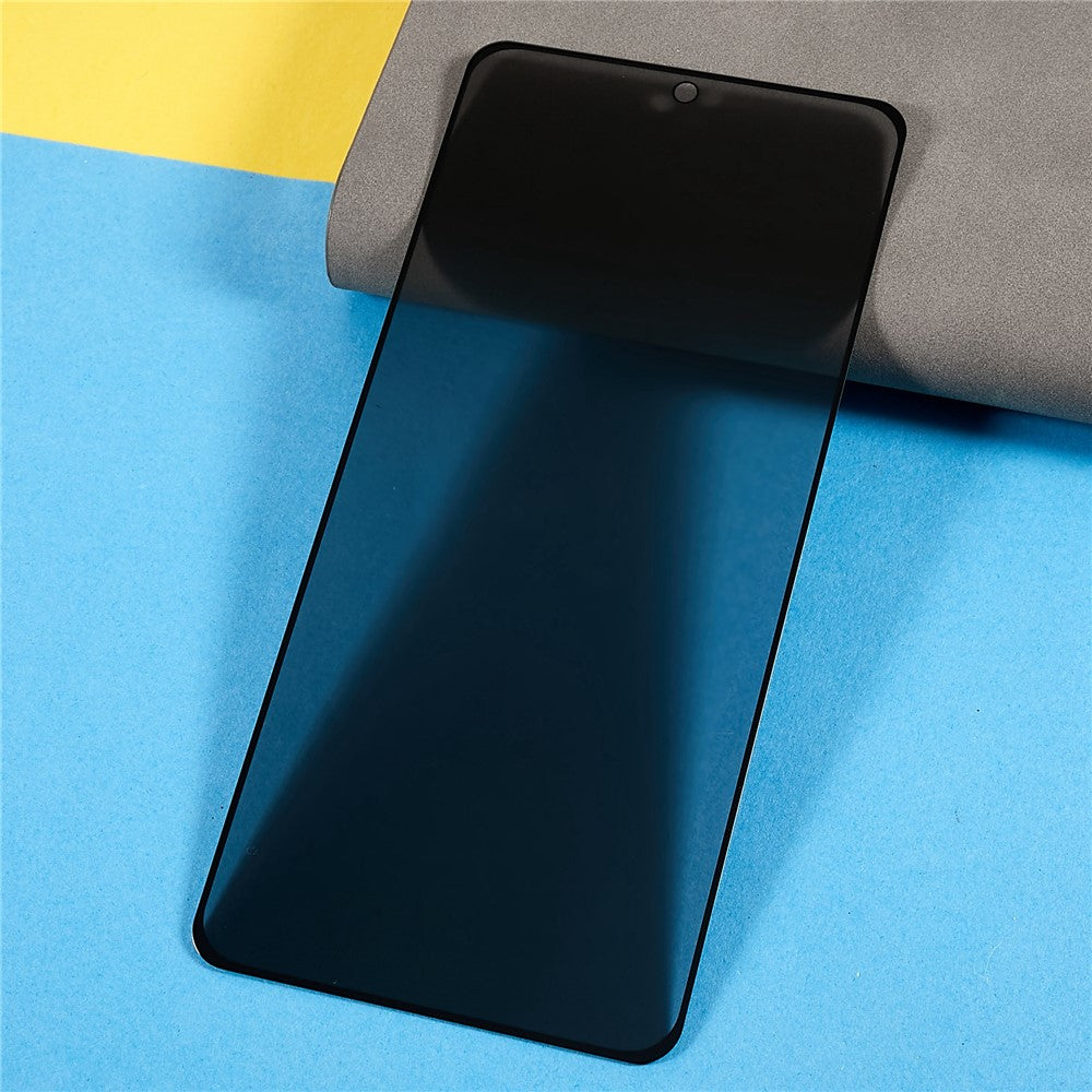For Xiaomi 12T 5G / 12T Pro 5G / Redmi K50 Ultra 5G Anti-spy Full Covering Silk Printing Screen Protector Side Glue Anti-explosion Tempered Glass Film
