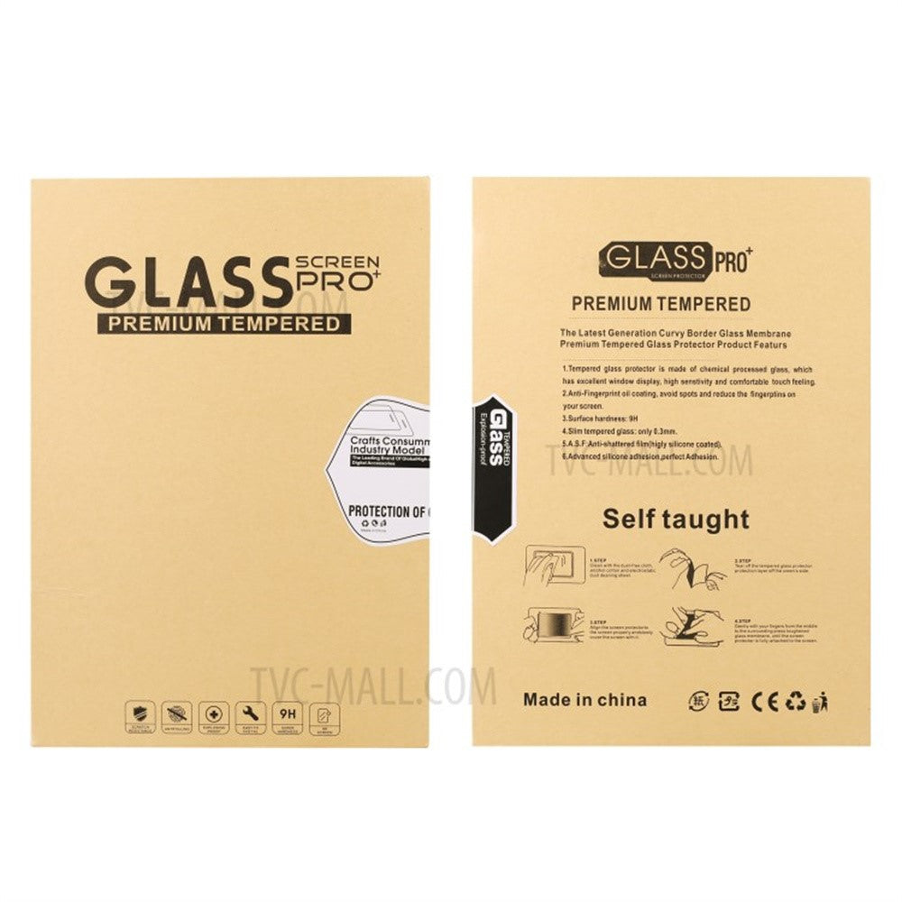 For vivo Pad5 Pro Tempered Glass Screen Protector 2.5D Straight Edge Full Screen Film Full Glue