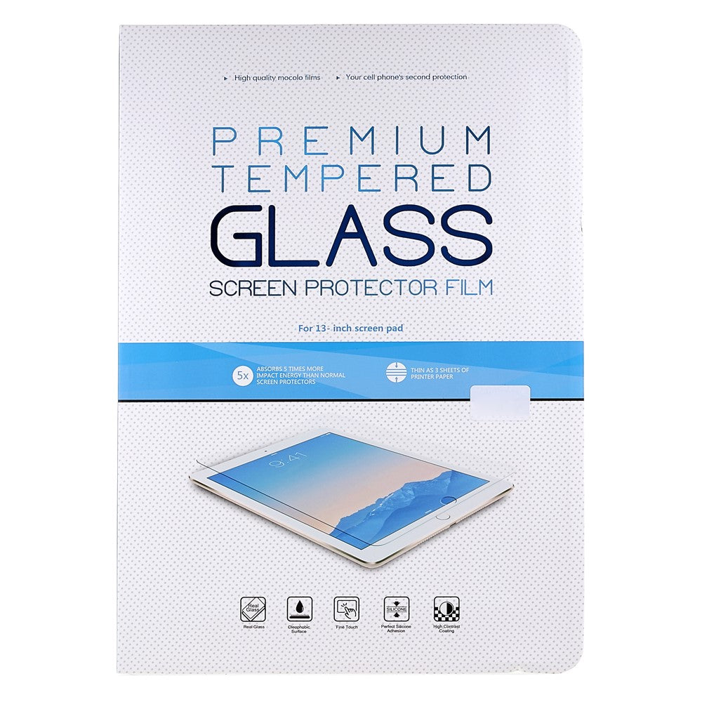 345 x 194mm Clear Screen Protector for 15.6 inch 16:9 Laptops Straight Edge Full Screen Tempered Glass Film