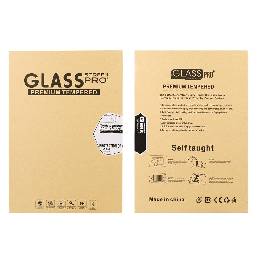 ForLenovo Tab M10 (Gen 3) TB-328FU / TB-328XU 2.5D Straight Edge Tempered Glass Film Scratch-resistant Anti-explosion Full Screen Protector