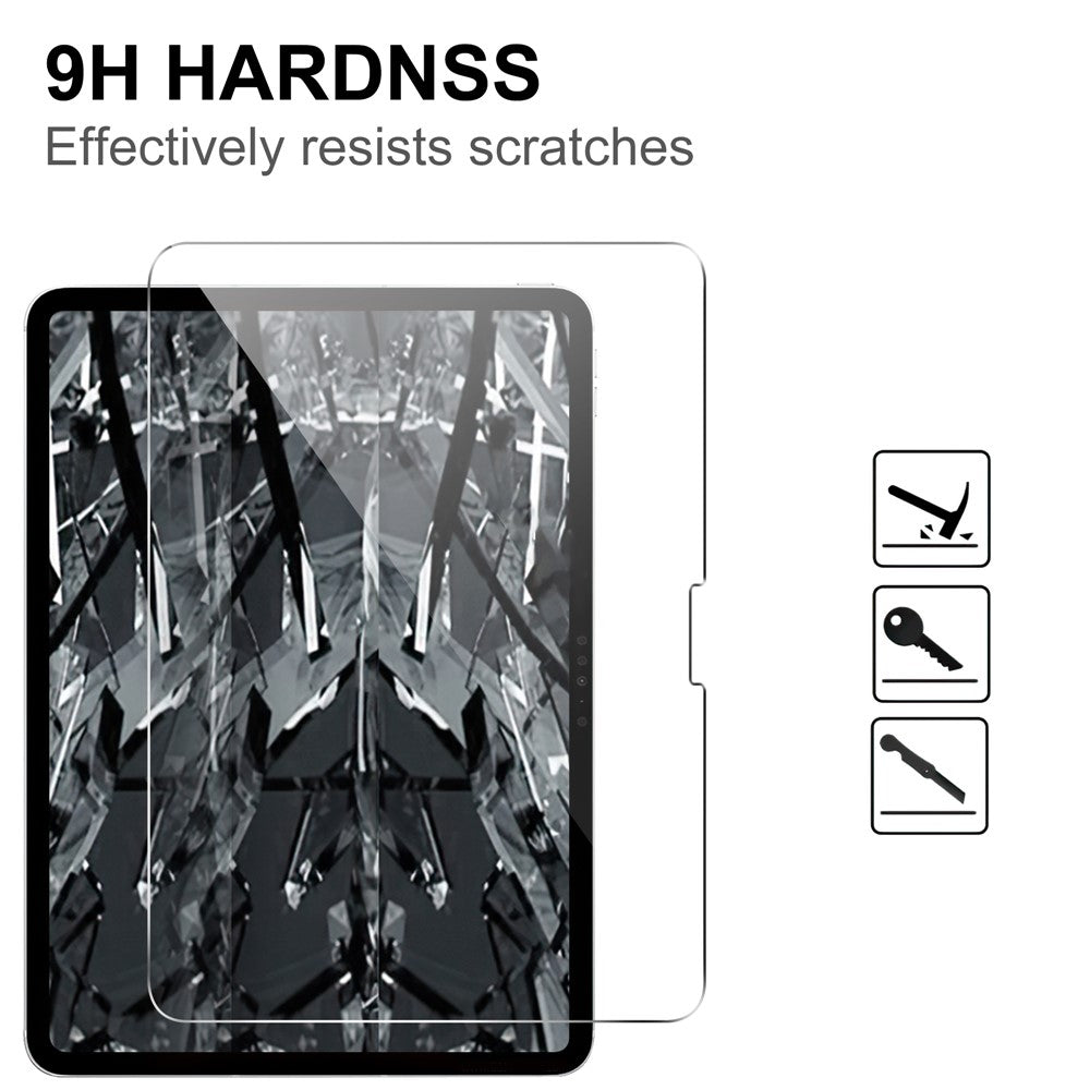For iPad Pro 13 (2025) / 13 (2024) Tempered Glass Screen Protector 2.5D Straight Edge Screen Film