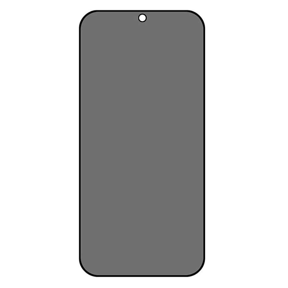 For Xiaomi Redmi 15 4G (EU) (171mm) Anti-Peep Tempered Glass Full Covering Silk Printing Screen Protector