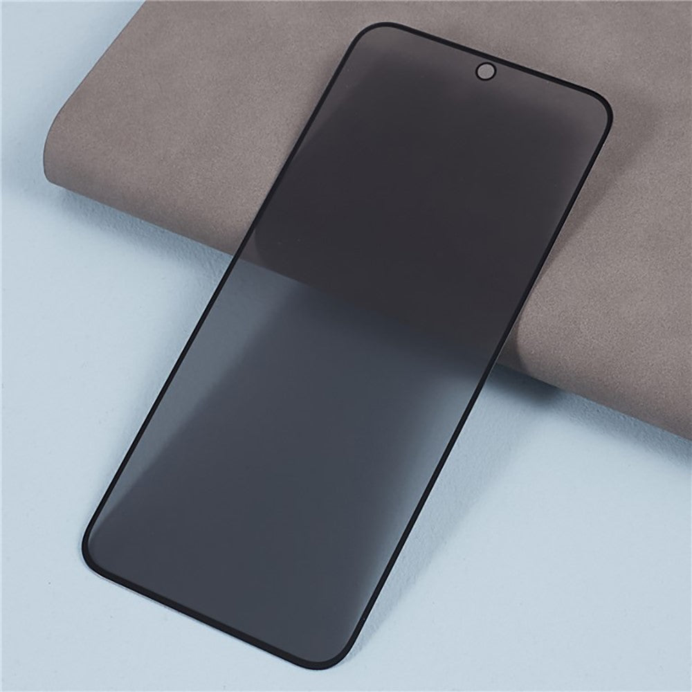 For Xiaomi Redmi 15 5G (Global) (169mm) Anti-Peep Tempered Glass Full Covering Silk Printing Screen Protector