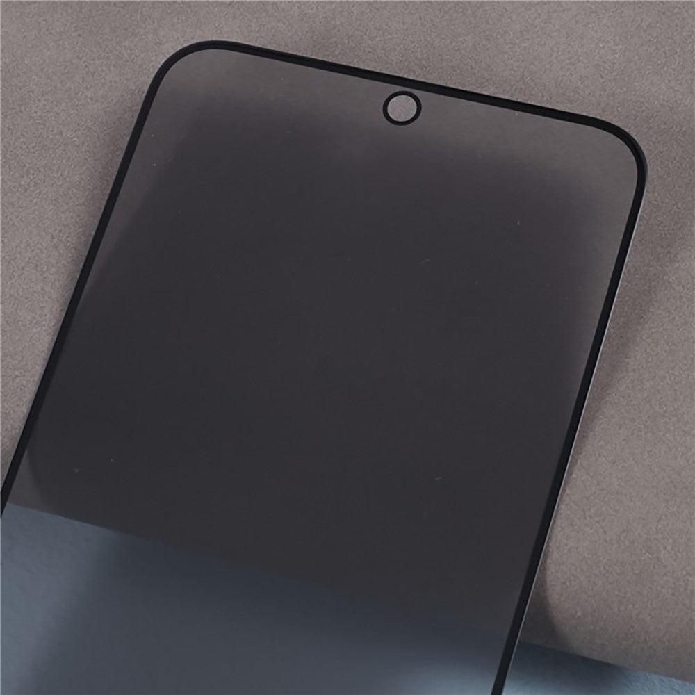 For Xiaomi Redmi 15 5G (Global) (169mm) Anti-Peep Tempered Glass Full Covering Silk Printing Screen Protector