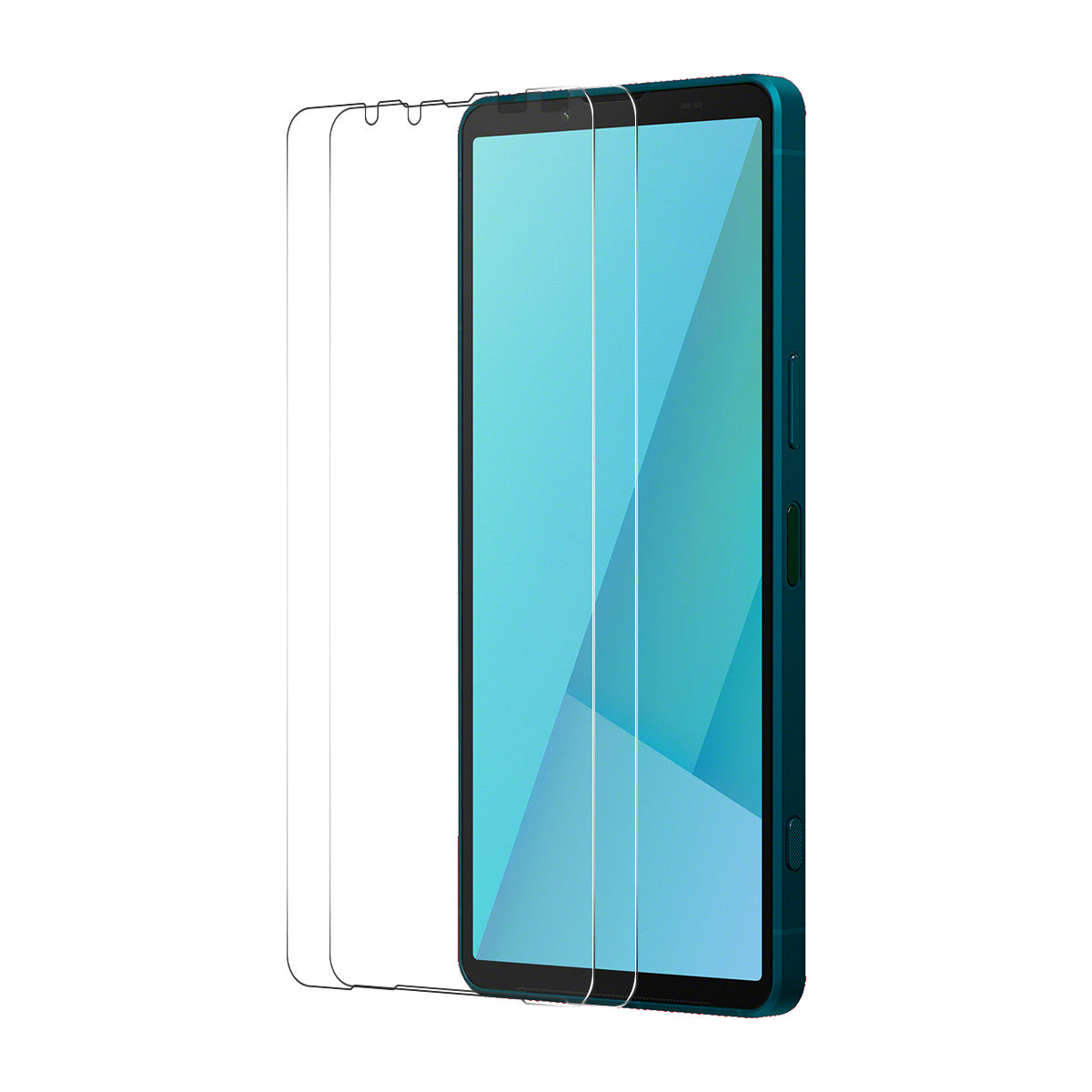 ENKAY HAT PRINCE For Sony Xperia 10 VII 2Pcs Screen Protector   9H Clear High Aluminum-Silicon Glass Film