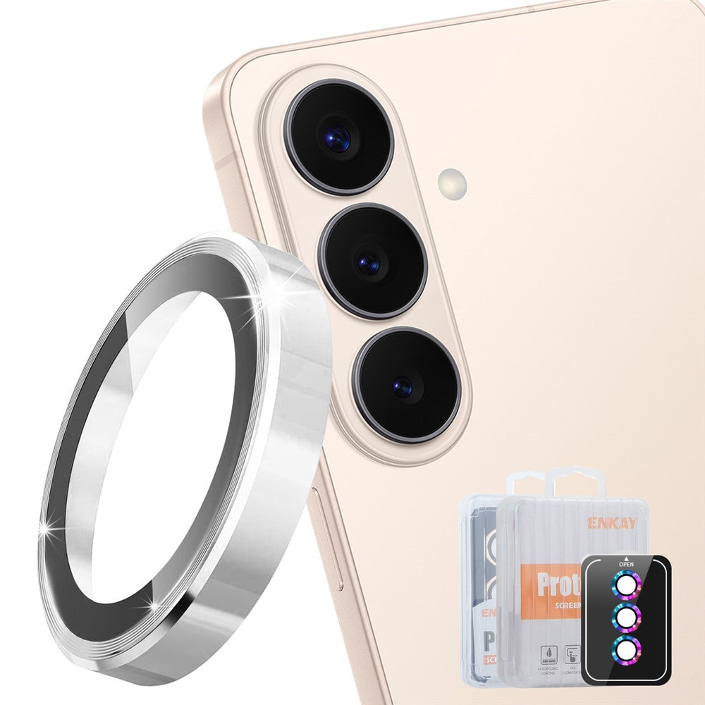ENKAY HAT PRINCE For Samsung Galaxy S26+ Camera Lens Protector  Metal Ring Lens Film