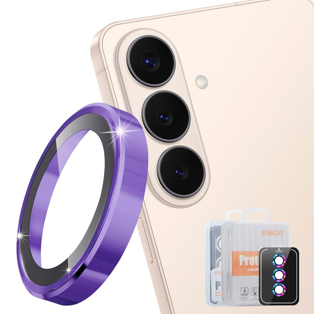 ENKAY HAT PRINCE For Samsung Galaxy S26+ Camera Lens Protector  Metal Ring Lens Film