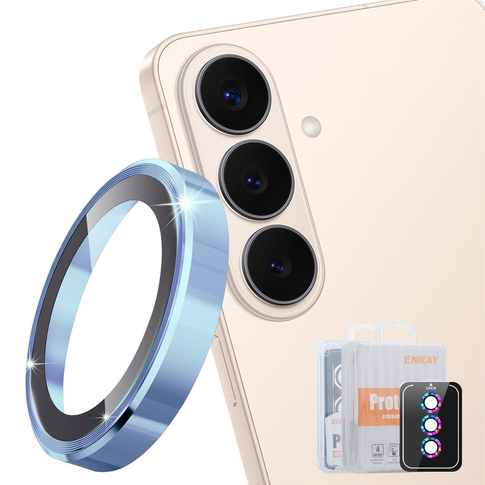 ENKAY HAT PRINCE For Samsung Galaxy S26+ Camera Lens Protector  Metal Ring Lens Film