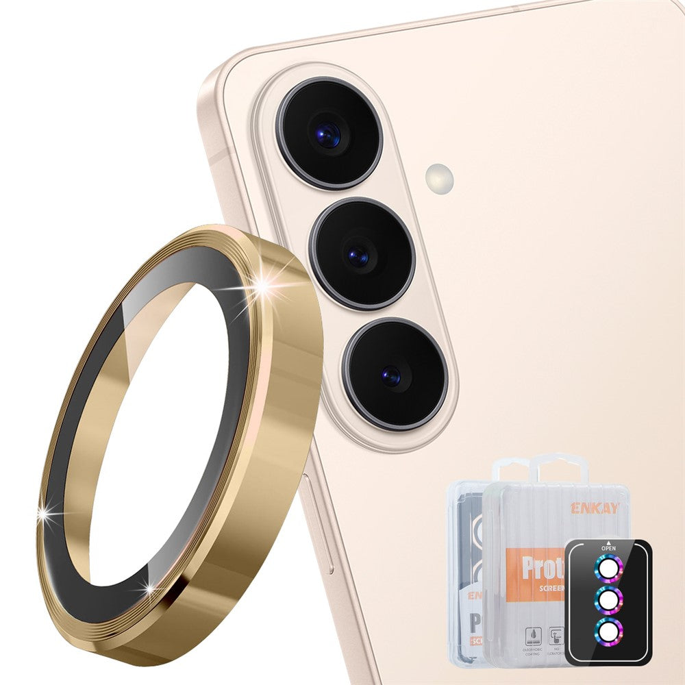 ENKAY HAT PRINCE For Samsung Galaxy S26+ Camera Lens Protector  Metal Ring Lens Film