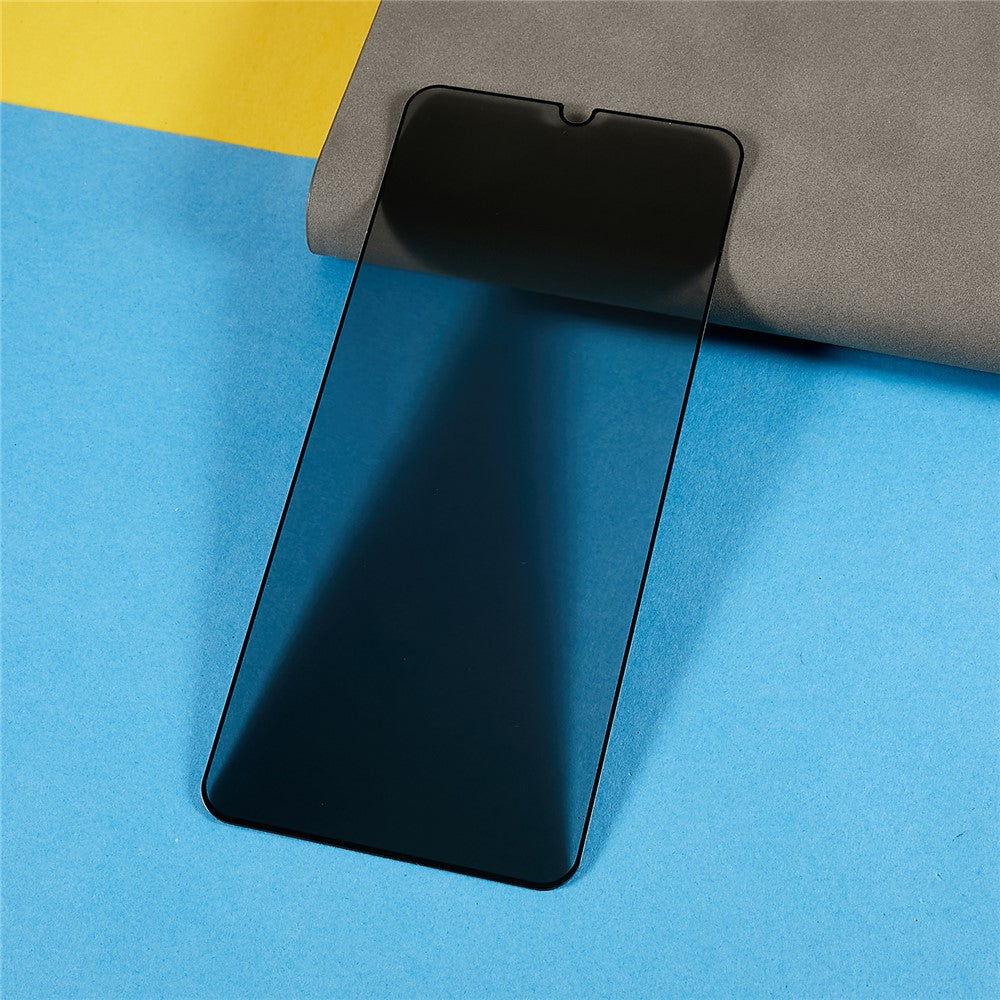 For Samsung Galaxy A14 5G / A14 4G Anti-spy Silk Printing Anti-explosion Screen Protector Complete Covering Side Glue Tempered Glass Film