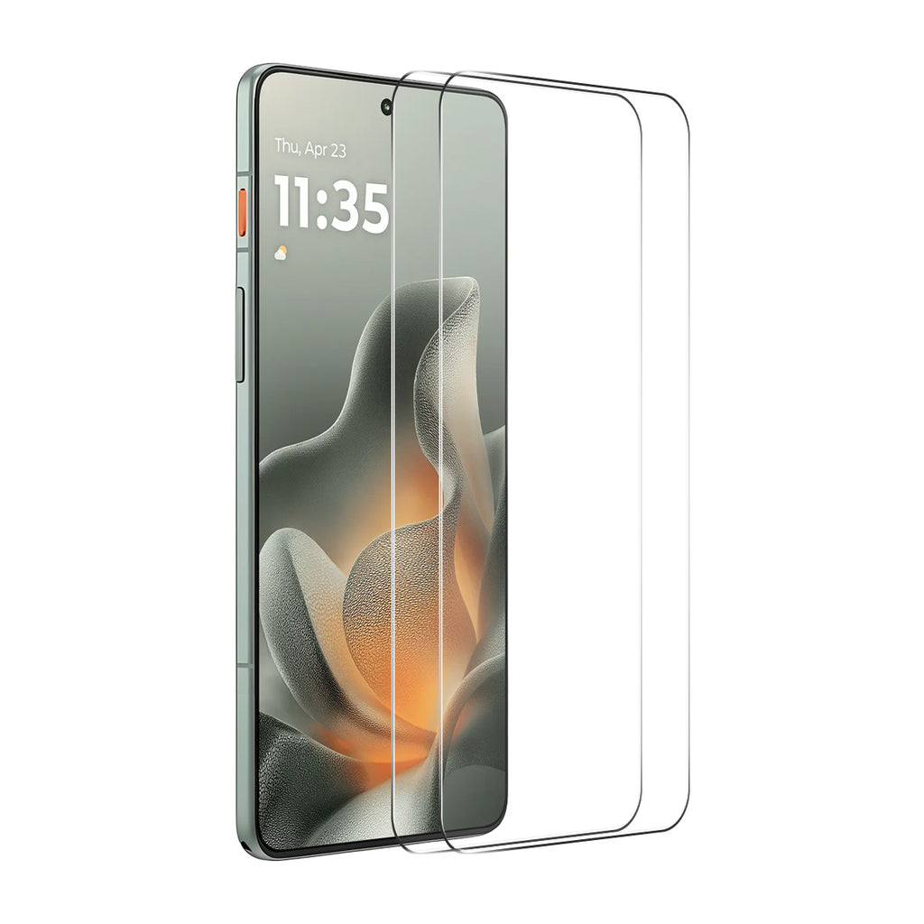 ENKAY HAT PRINCE For Motorola Moto G77 5G 2Pcs Screen Protector   9H Clear Full Glue High Aluminum-Silicon Glass Film (NOT Complete Covering)