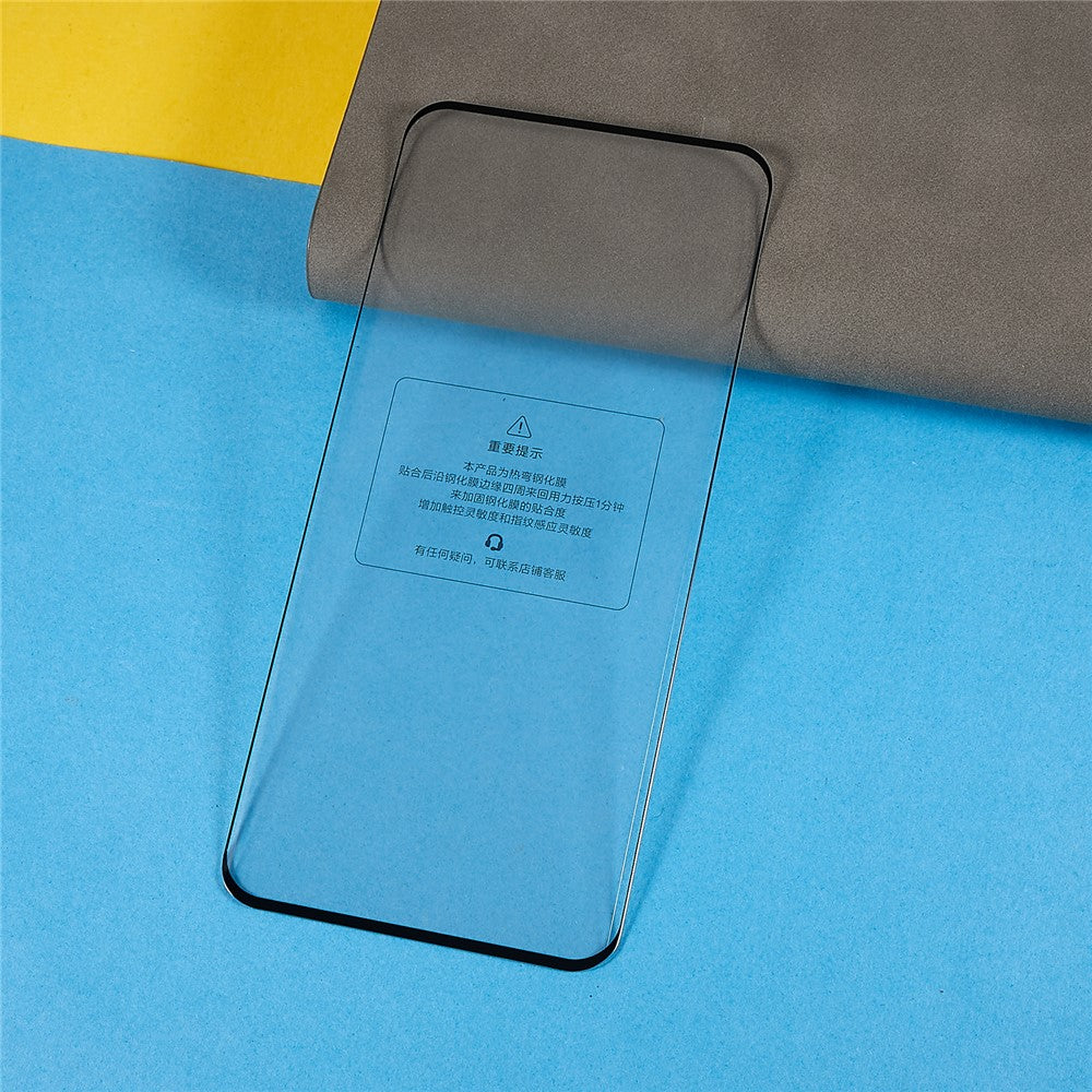 For Motorola Edge 40 Pro / Moto X40 5G Complete Covering Side Glue HD 3D Curved Screen Protector Anti-explosion Tempered Glass Protective Film