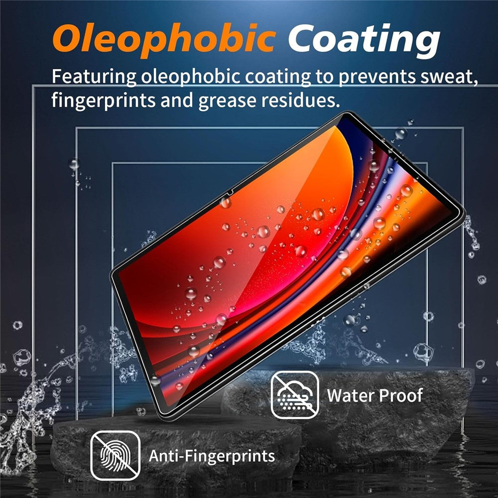 For Samsung Galaxy Tab S11 / S10 Lite / S10 FE / S9 FE Tempered Glass Screen Protector 2.5D Straight Edge Film