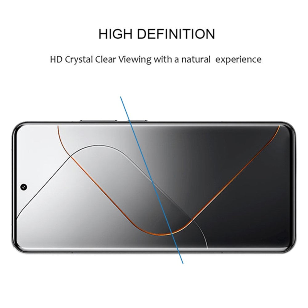 For Xiaomi 14 Pro 3D Curved Screen Protector Side Glue Anti-explosion Tempered Glass Film