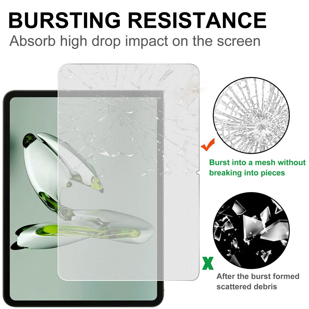 For OnePlus Pad Go / Oppo Pad Air 2 / Pad Neo 2.5D Straight Edge Screen Protector HD Tempered Glass Film