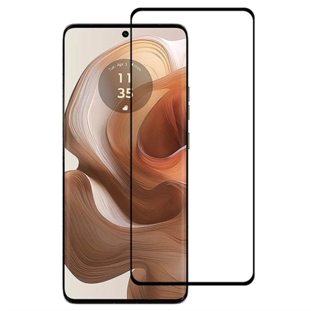 For Motorola Edge 50 Ultra 5G / Moto X50 Ultra 5G Full Coverage Screen Protector 3D Curved Edge Tempered Glass Film Side Glue