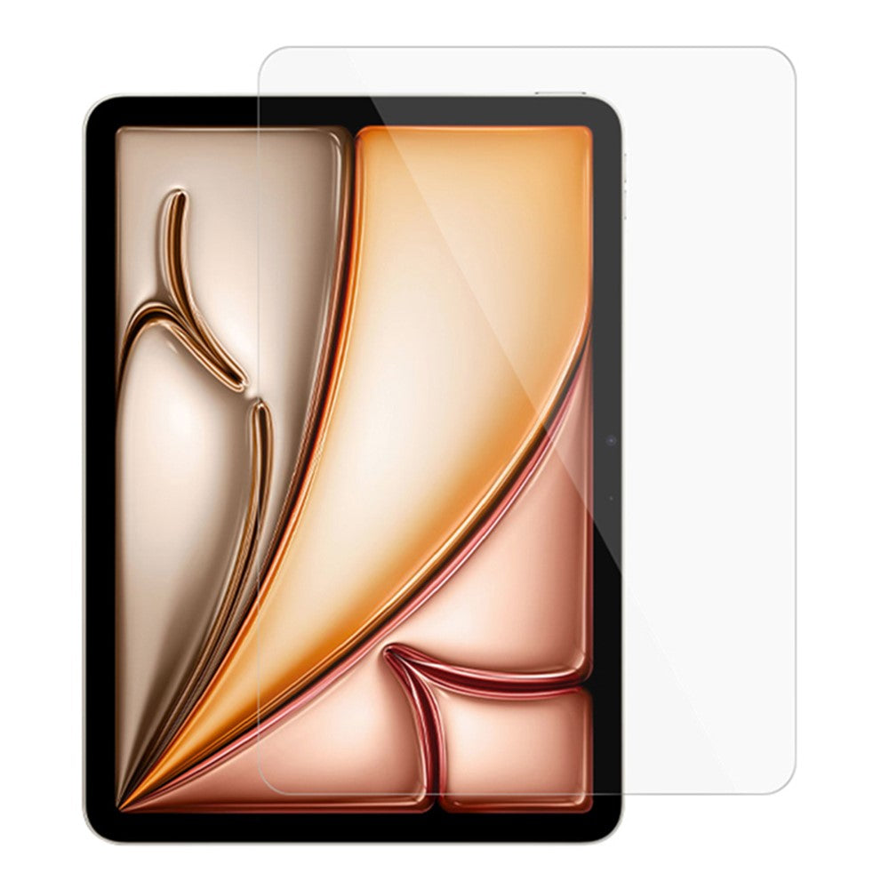 For iPad Air 11 (2026) / (2025) / (2024) Screen Protector 0.3mm Arc Edge Transparent Tempered Glass Film