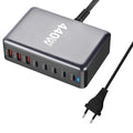 440W GaN Desktop Charger 2 x PD 100W + 3 x PD 65W + 3 x QC 18W 8 Port Fast Charging Station