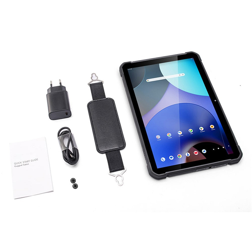 UTAB R1040 10.1 Inch Touch Screen Rugged Tablet IP67 Waterproof Octa Core Android 15 Tablet with 10000mAh Battery, 8+128GB