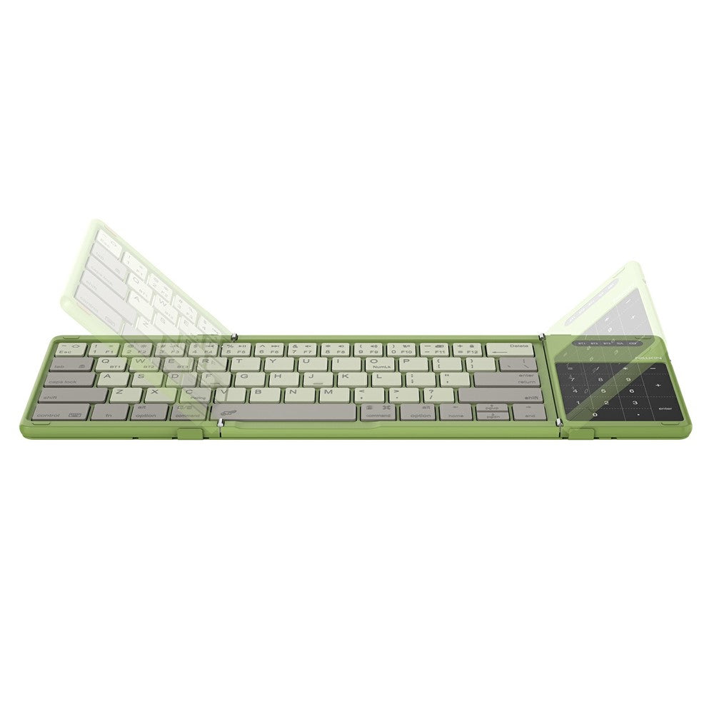 NILLKIN Cube Pocket Keyboard Foldable Travel Keyboard with Touchpad & Number Pad for iPad Laptop PC