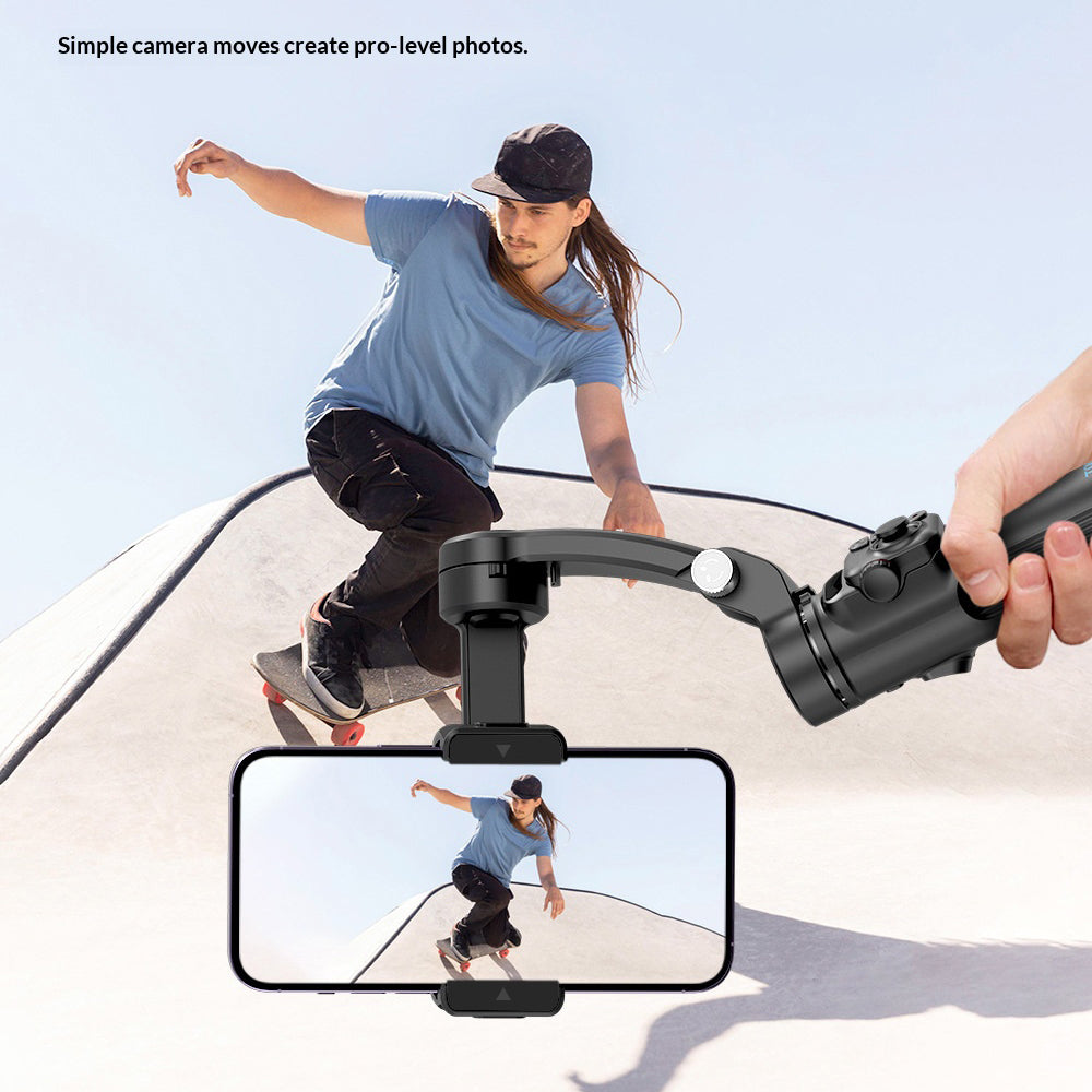 CYKE M02 Smart Tracking 3-Axis Gimbal Stabilizer Selfie Stick Anti-Shake Tripod Stand with Bluetooth-compatible Remote
