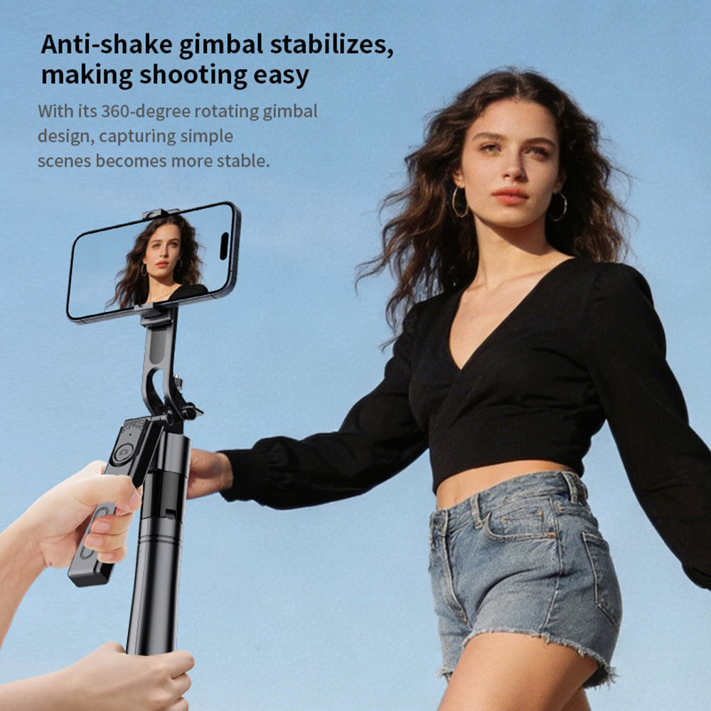 F01 AI Smart Face Tracking Gimbal Selfie Stick 192cm Telescopic Tripod Stand for Live Streaming