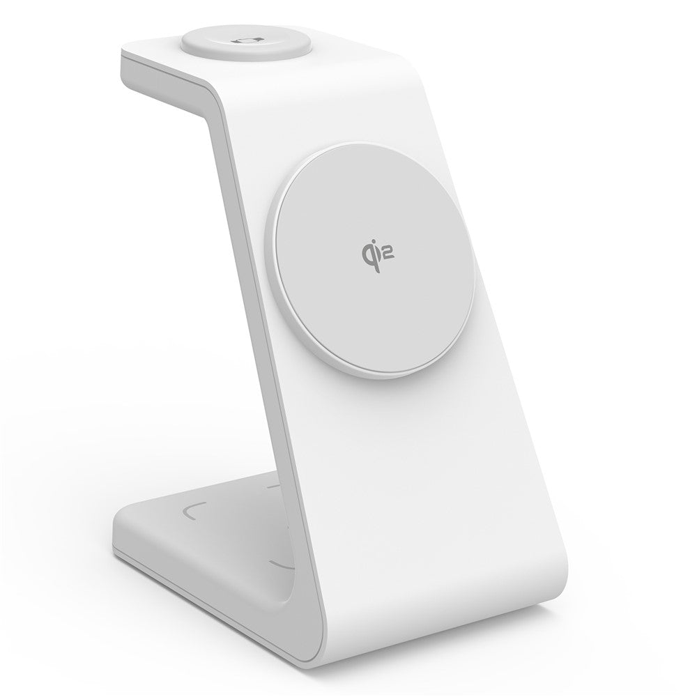 M3 3-in-1 Magnetic Wireless Charger for iPhone Apple Watch AirPods Charging Dock (QI2 / QI / CE / FCC / ROHS / UKCA Certified)