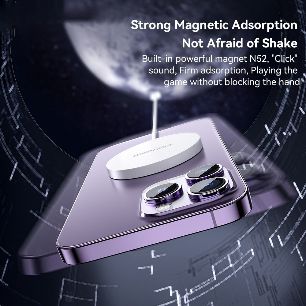 ESSAGER For iPhone 14 / 13 / 12 Series 15W ABS Magnetic Wireless Charger Phone Charging Pad