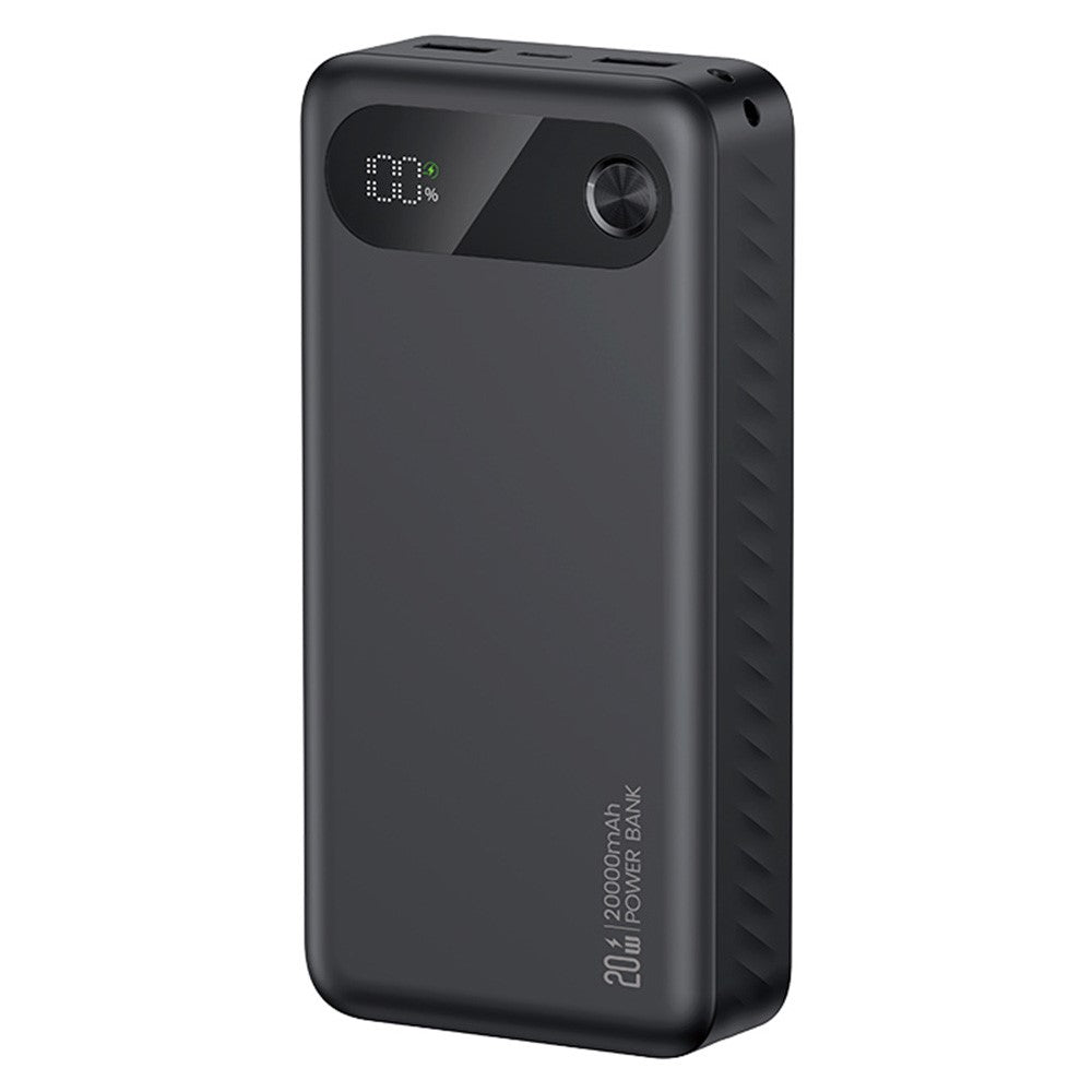 USAMS CD251 PD 20W Power Bank 20000mAh Fast Charging Battery Pack with Digital Display