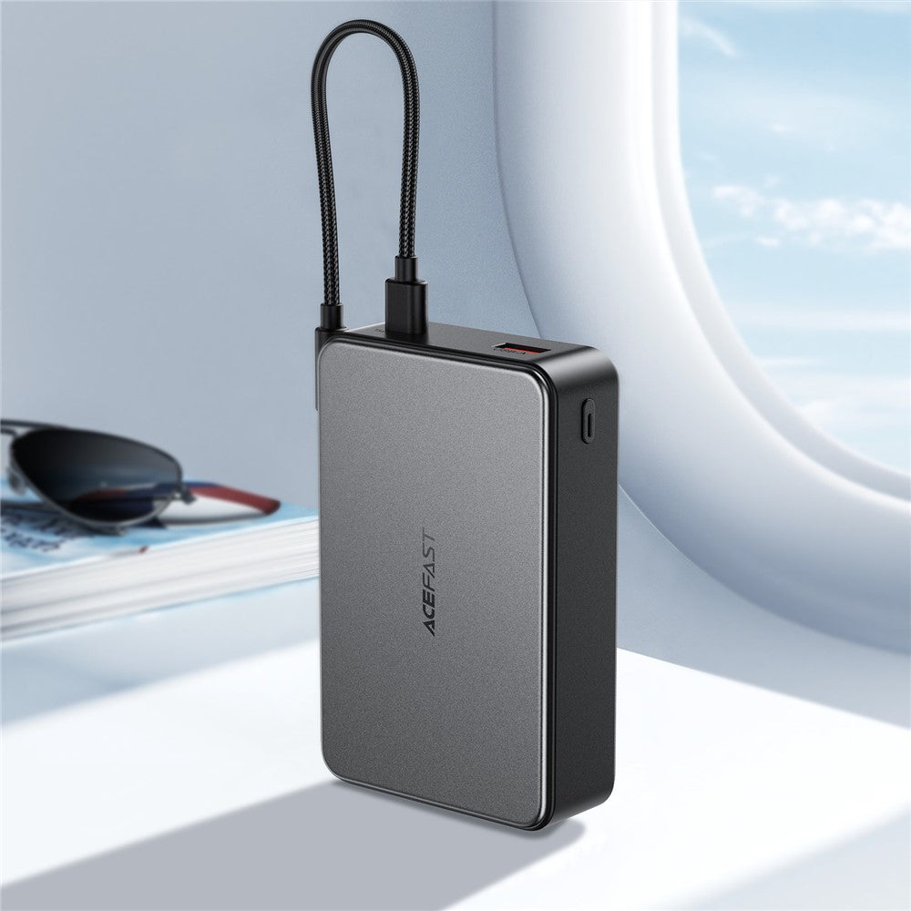 ACEFAST M29-20000 20000mAh Power Bank 22.5W Fast Charging 2 Type-C + USB-A Phone Charger with Cable