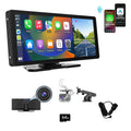 W514B 10.26 Inch Portable CarPlay Screen 1080P Dual Recording AHD Camera with 64G TF Card