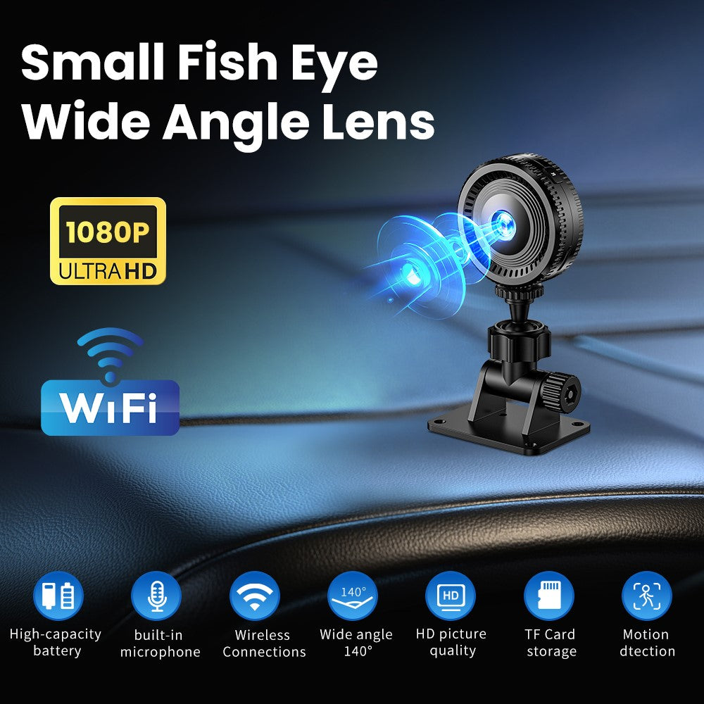 C8 Home Security Camera Wireless WiFi Surveillance Mini Camera with Microphone / Motion Detection