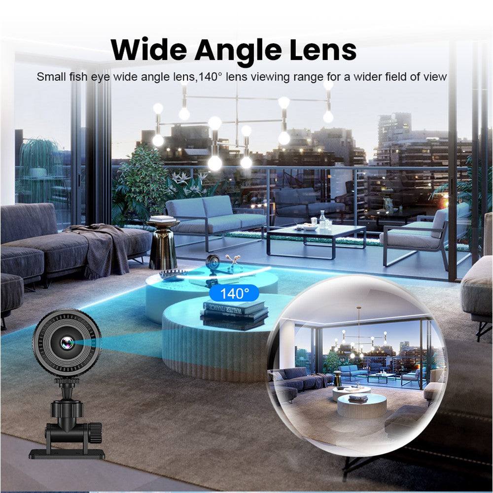 C8 Home Security Camera Wireless WiFi Surveillance Mini Camera with Microphone / Motion Detection
