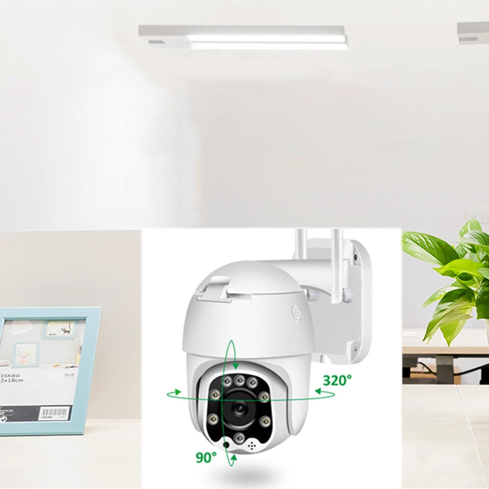 K5-200TS 200W 1080P Tuya Smart Surveillance Camera IP66 Waterproof Wireless Security Camera