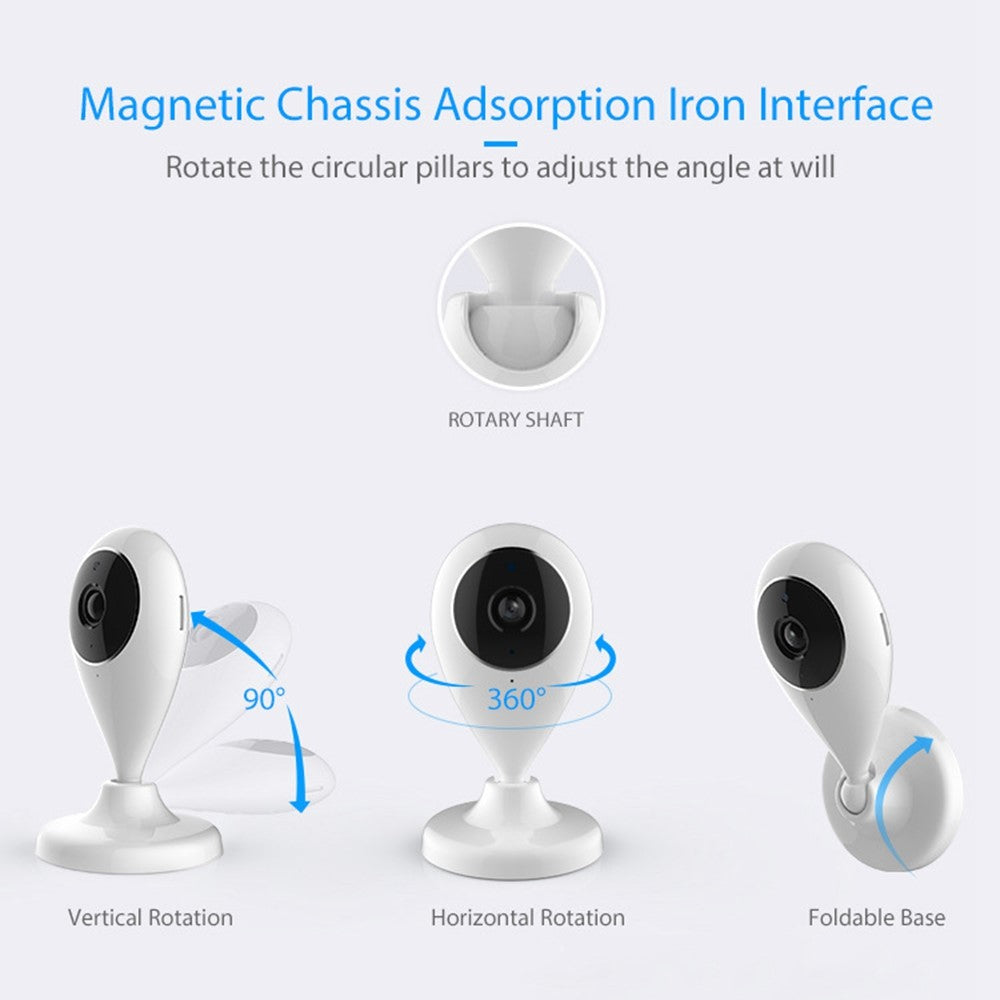 GC70 WiFi Wireless Security Camera 1080P Camera Monitor IR Night Vision Video Surveillance Device for Home