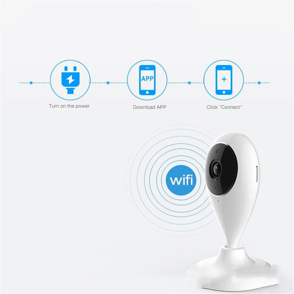 GC70 WiFi Wireless Security Camera 1080P Camera Monitor IR Night Vision Video Surveillance Device for Home