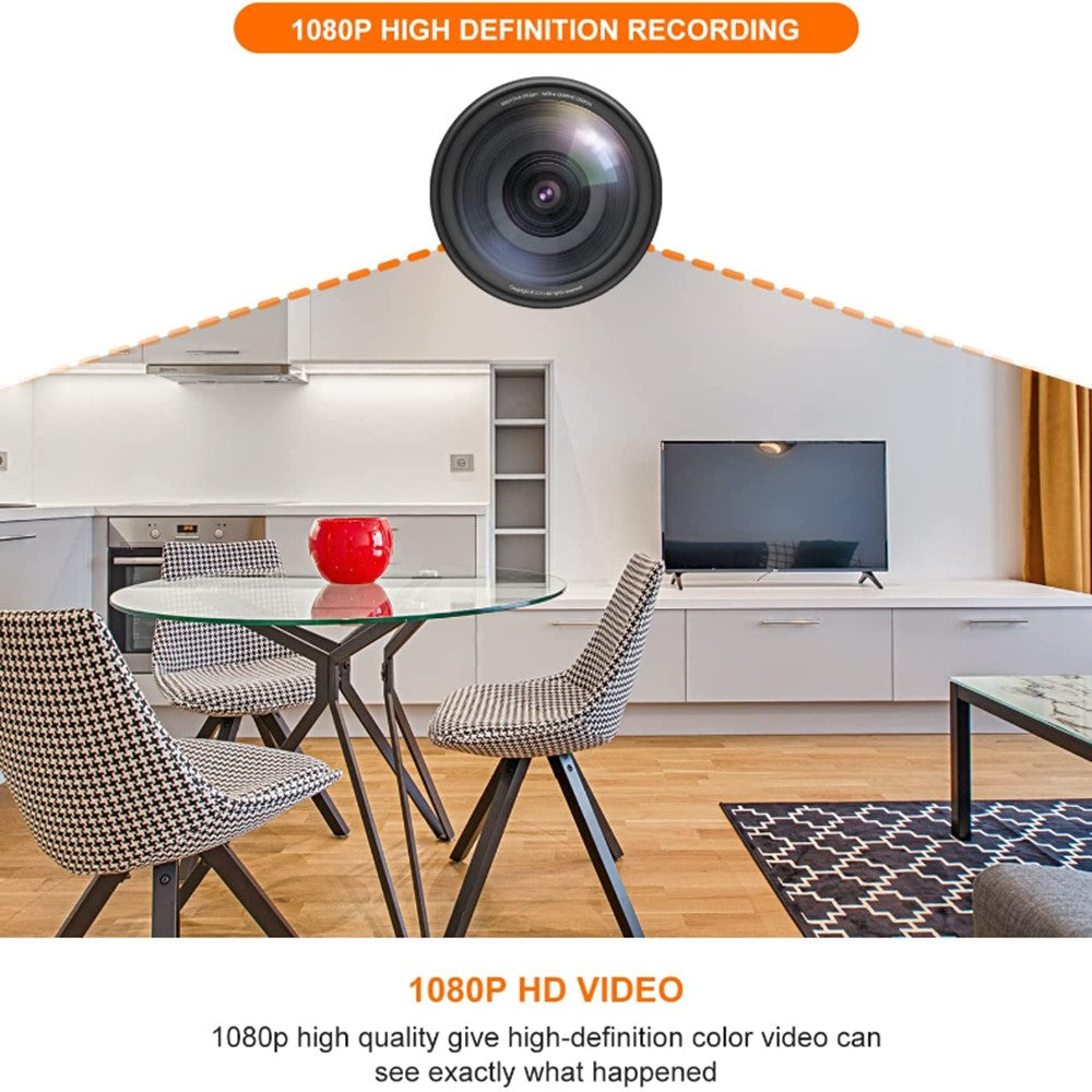 Projection Alarm Clock WiFi Camera for Bedroom Living Room HD 1080P Home Security Wireless Camera