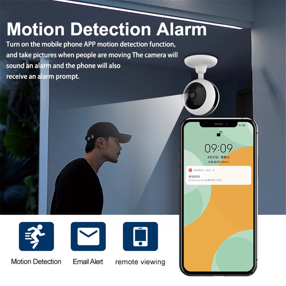 3MP HD Wireless WiFi Camera for Home Security Surveillance Smart Two-Way Talk IP Camera with Motion Detection