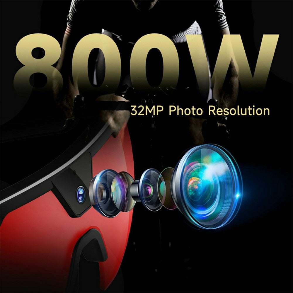 W640 8MP Camera Multi-function AI Real Time Translation Smart Glasses ENC Noise Reduction Hands-free Calling Eyeglasses