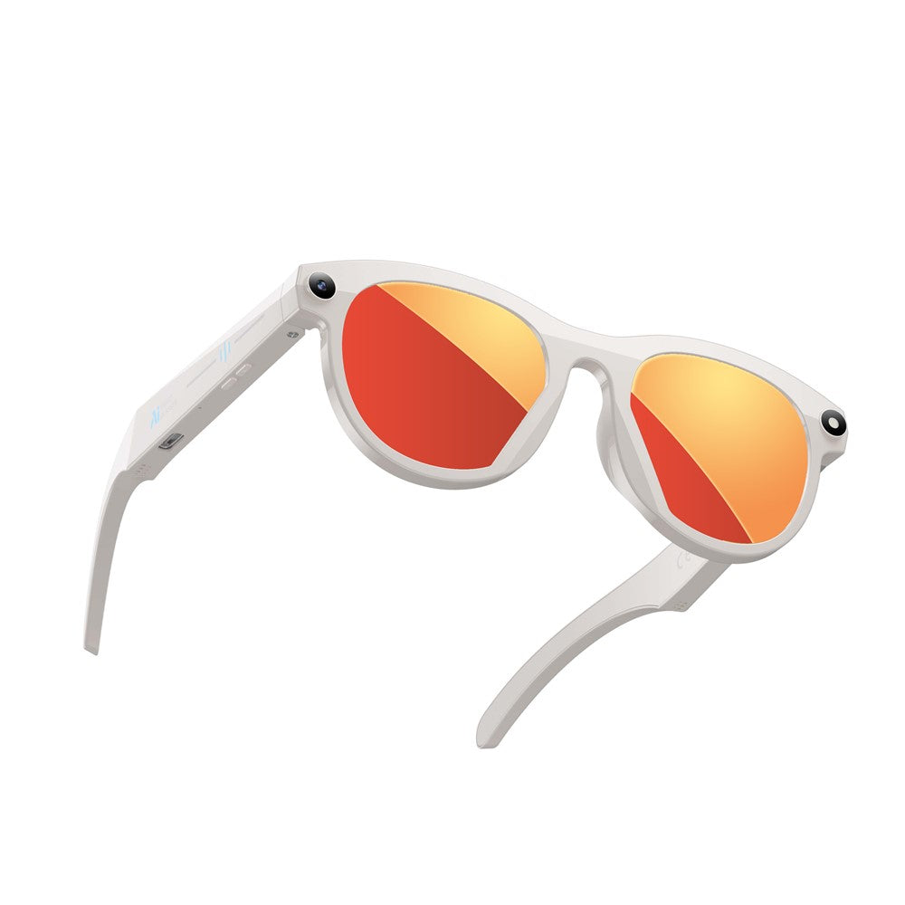 M88 AI Smart Glasses 2MP Camera HD Video Recording Bluetooth-compatible Eyeglasses Built In LED Flashlight
