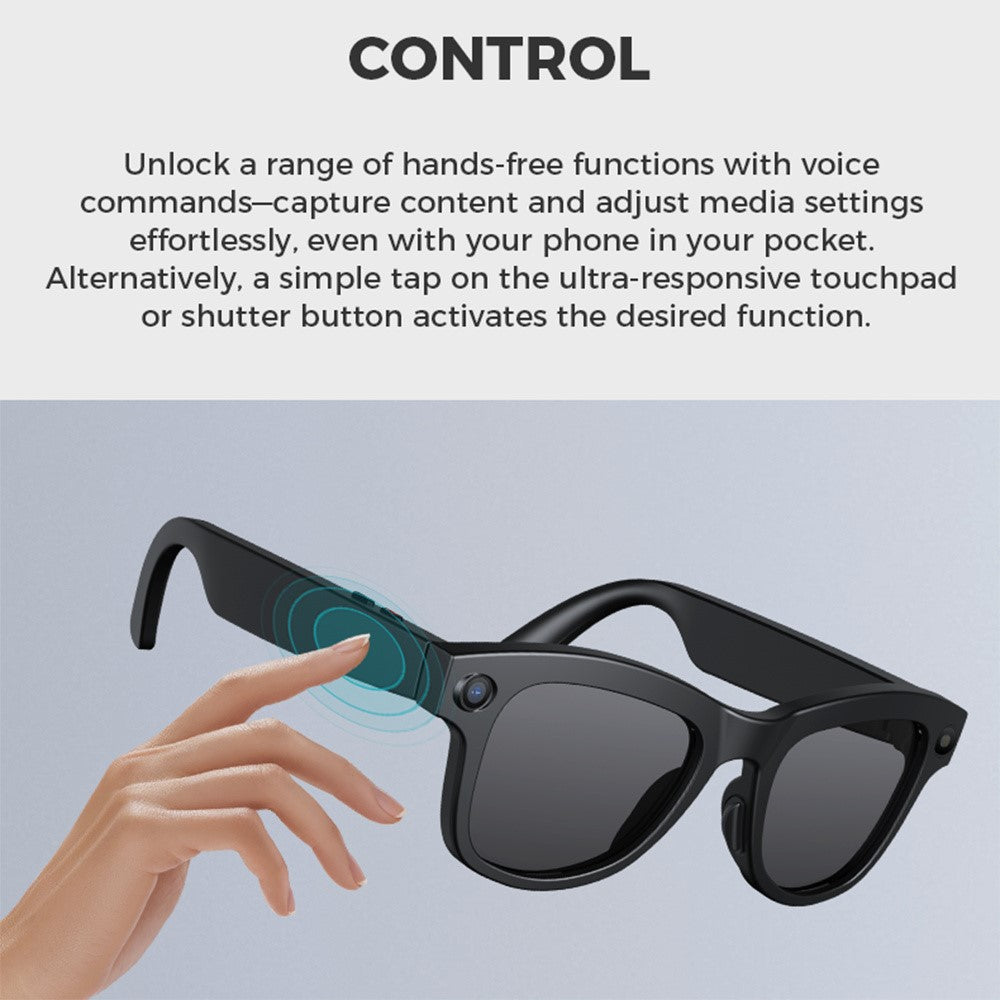 M01S Real Time Translation AI Smart Glasses Voice Call Music Playback Multi-function Eyeglasses