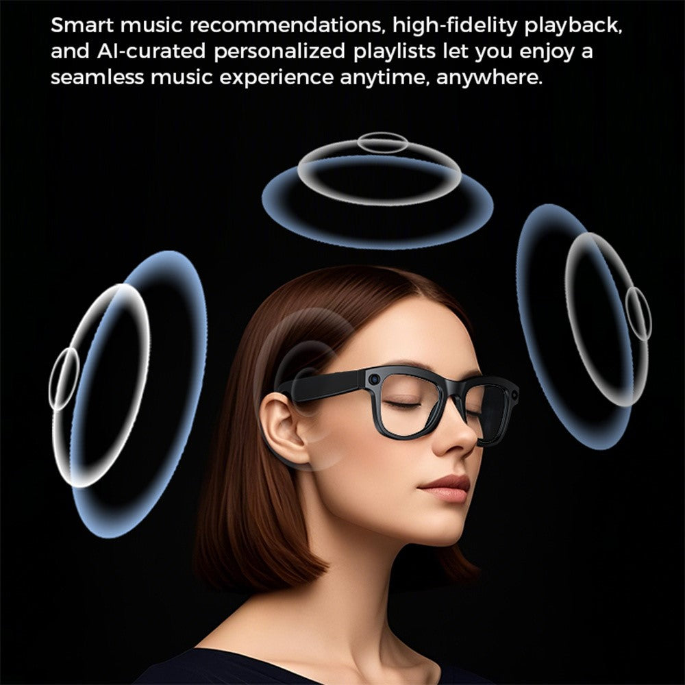 M01S Real Time Translation AI Smart Glasses Voice Call Music Playback Multi-function Eyeglasses