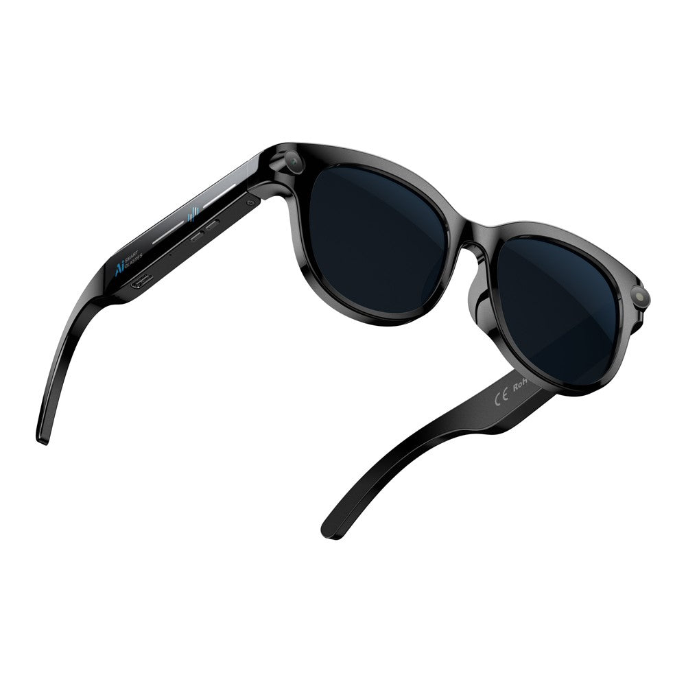 AI Smart Glasses with HD Camera & Real-Time Translation — Bluetooth Calling & Music